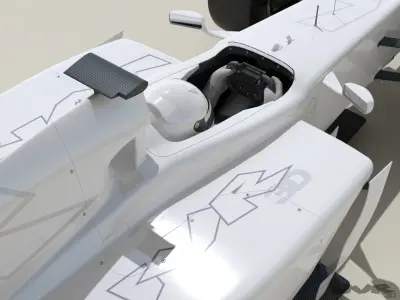 Generic F1 2013 Race Car 3D model purchase 3D model