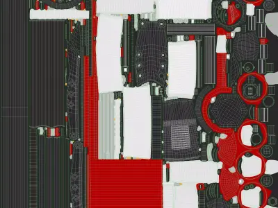 Garage Lever Drum Pump 3D model