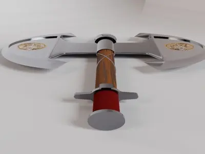 Warrior Axe 3D model purchase