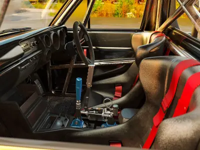 Hydraulic Car Handbrake 3D model