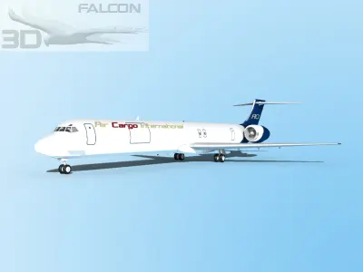 Falcon3D MD-80 Air Cargo Intl 3D model