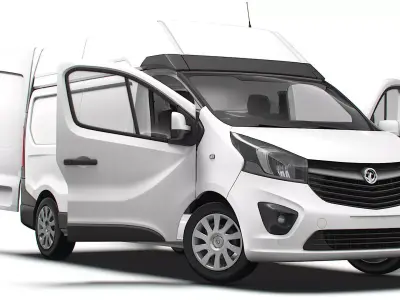 Vauxhall Vivaro Van L2H2 HQInterior 2019 3D model