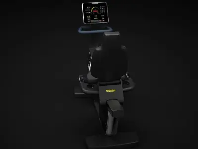 Recline Cardio Machine 3D model
