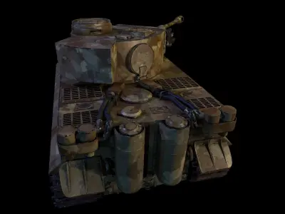 Tank Tiger 1 3D model
