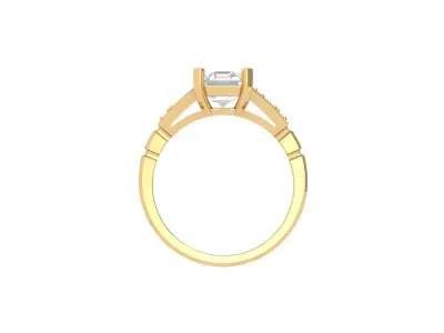 Wedding Ring  3D print model 406