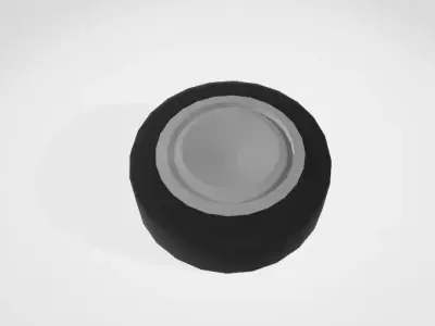 Wheel01 Free 3D model