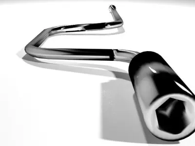 Mechanical Handtools - Speed Handle 3D model