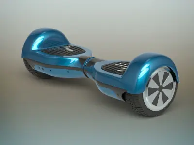 Gyro scooter 3D model