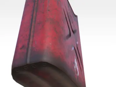 Fuel Tank - Type A Low-poly 3D model