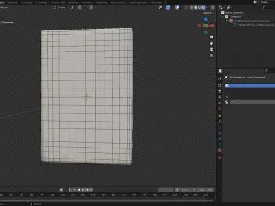 Sheetrock Joint Compound 18lb Low-poly 3D model