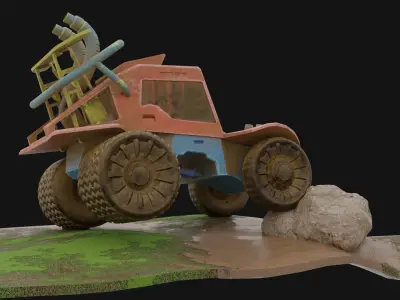 Cliffer 3D model