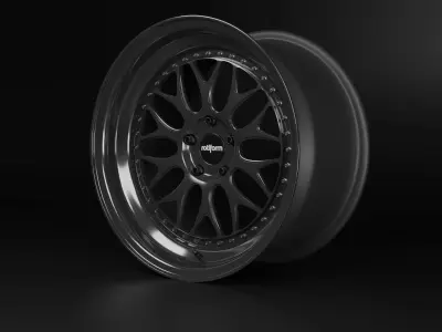 rotiform DAB Low-poly 3D model