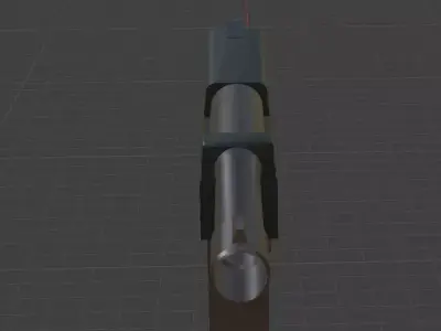 P-38 low-poly Low-poly 3D model