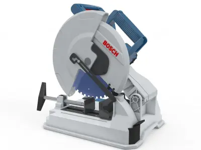 Iron Chop Saw  3D model
