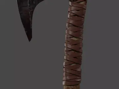 Axe viking 3D model