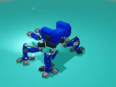 raptor   machine 3D model