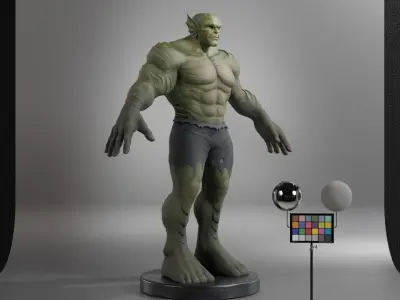  Abomination Low-poly 3D model