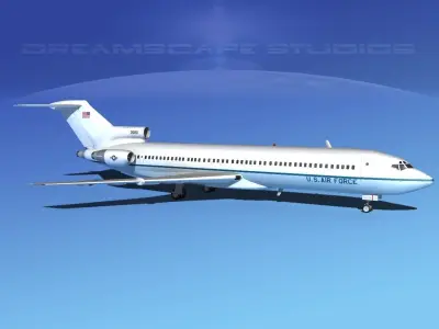 Boeing C-22B USAF 2 3D model