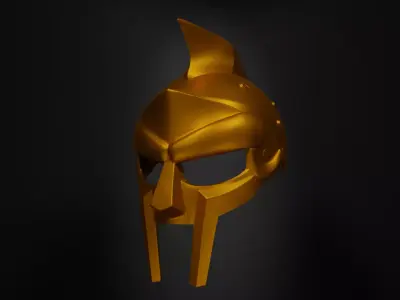 Gladiator Face Helmet Doom Face Mask - Gladiator Armor Part 3D print model