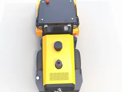  Road Roller 2 3D model