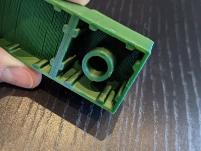 LEGO Duplo compatible spiral elevation train track 3D print model