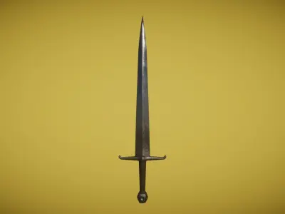 Real World - Medieval Swords Low-poly 3D model