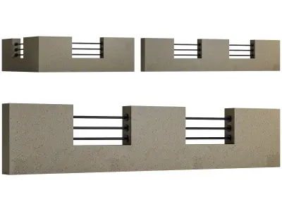Fencing 55 3D model
