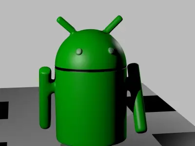 Android 3d model - high poly 3D model