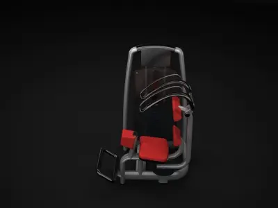 Rotary Torso Machine 3D model