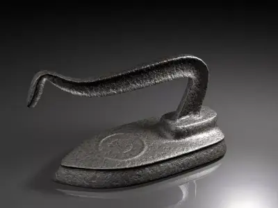 Antique Iron 3D model