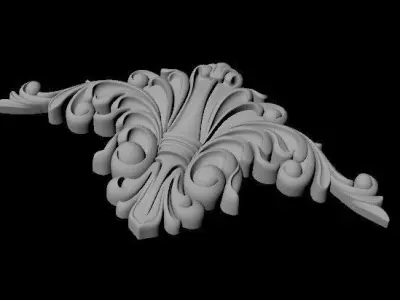 dekor ornament 3D model 214