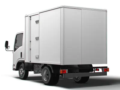 Isuzu Elf Box 2024 3D model
