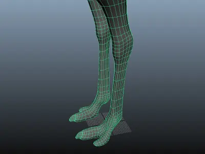 Ostrich 3D model order