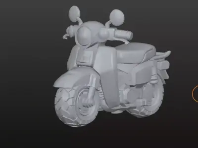 Super cube sparated 3D model