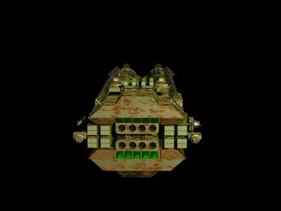 Saar Dreadnaught 3D model