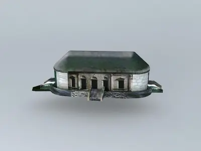 Estate Whim   St Croix Virgin Islands 3D model