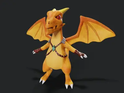 Dragon 3D model 12