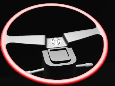 stearing wheel 3D model