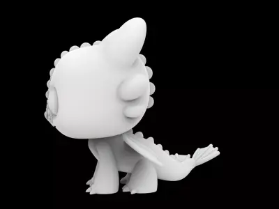 Funko Pop Toothless Banguela 3D print model