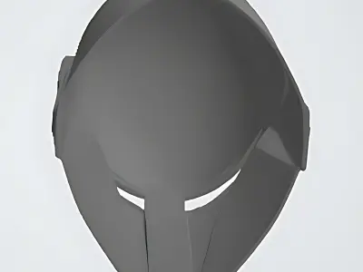 Star Wars Mandalorian helmet V1 Free 3D print model