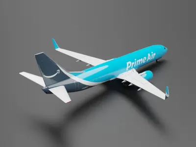 Boeing 737-800  Prime Air Livery 3D model