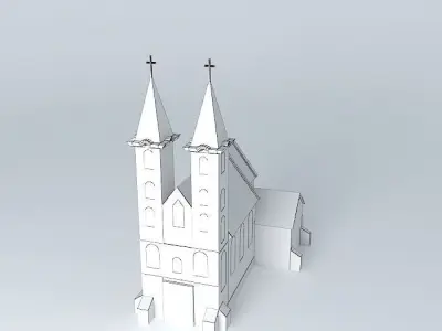 Árpási Árpádházi church Free 3D model
