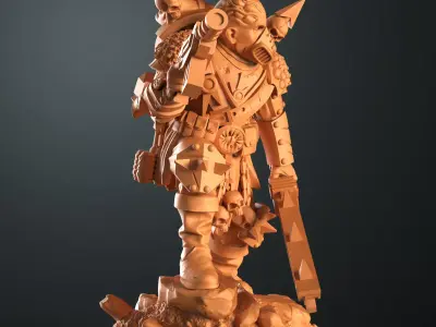 Traitor veteran Sergeant 1 3D print model