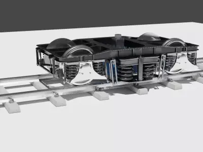  ICF BOGIE  Low-poly 3D model