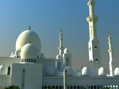 Sheikh Zayed Mosque 3D model buy