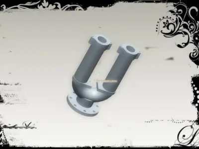 saftey valve body Free 3D model
