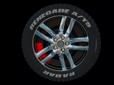Tire for Vehicles 3D model