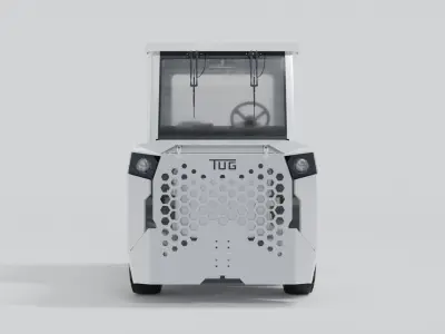 Airport TUG Endurance Tractor 3D model