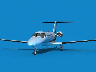 Cessna C528 Citation CJ3 V11 3D model