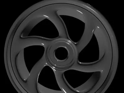 Wheel rim Free 3D model purchase